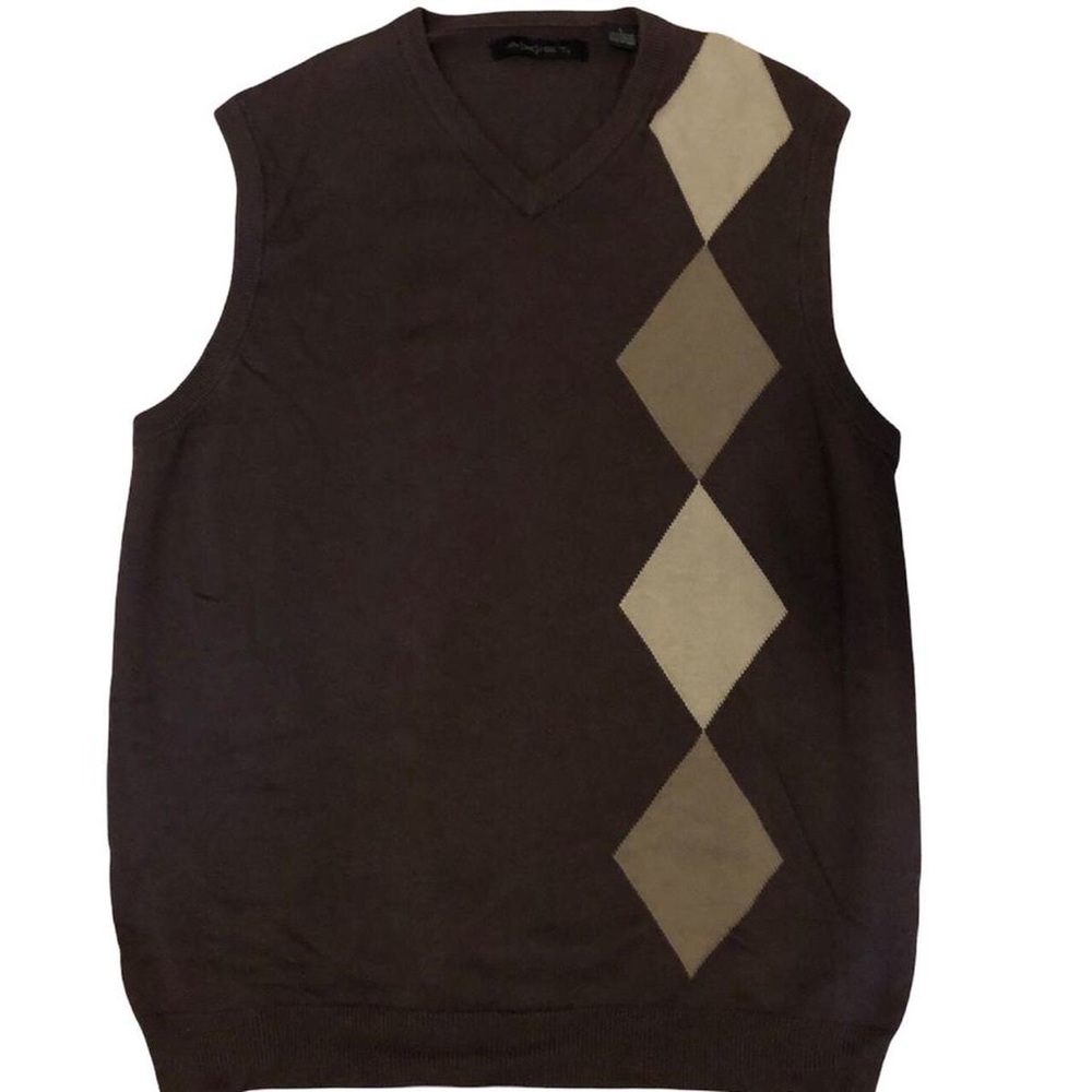 Brown Sweater Vest